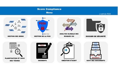 Logiciel pour le RSSI : SCORE Compliance par Ageris GROUP